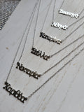 The Personal Touch Necklace -Pre order