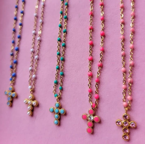 The Rosary Cross necklace