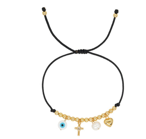 The Faith charm bracelet