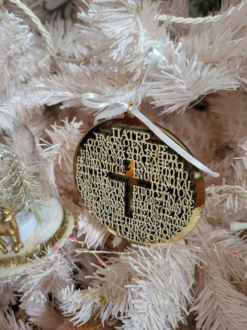 The Lord's Prayer Ornament