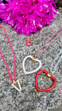 The Enamored heart pendant