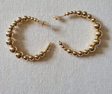 The Cassy hoop gold filled