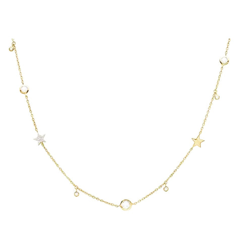 The Sterling Stars necklace