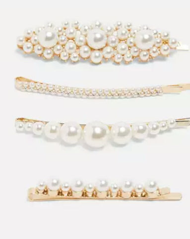 The Mimi Pearl bobby pins set