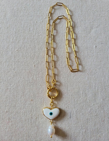 The Eye heart necklace