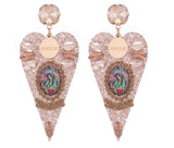 The Amour Panagia earring