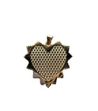 The Raging heart charm/pendant