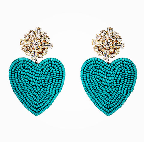 The heart reef earring