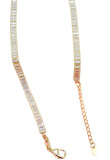 The Mini baguette bracelet/necklace