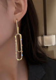 The Paperclip earring