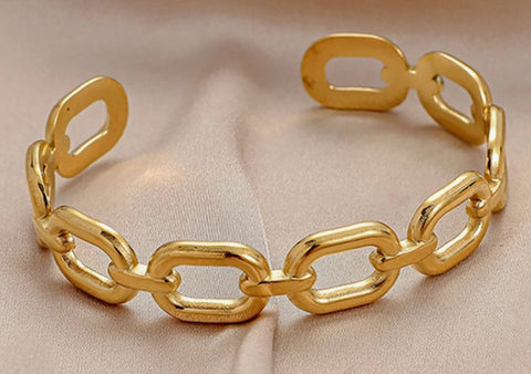 chain cuff bracelet