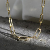 The Sparkle link necklace