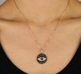 The Emerald eye necklace