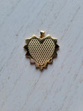 The Raging heart charm/pendant