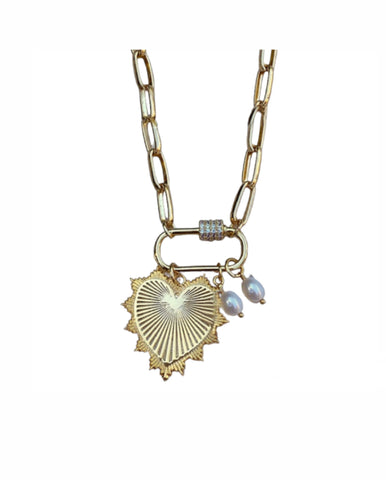 The Raging heart necklace