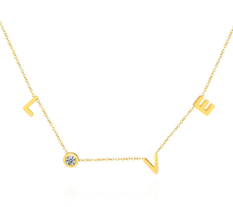 The Agapi Love necklace