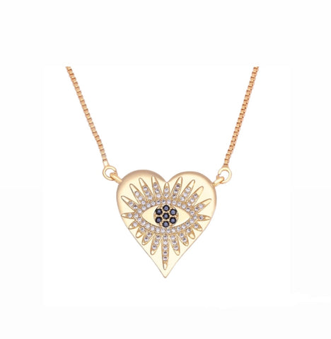 The Mia Heart necklace
