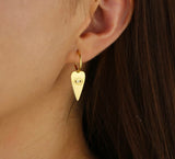 The Mini eye heart earrings